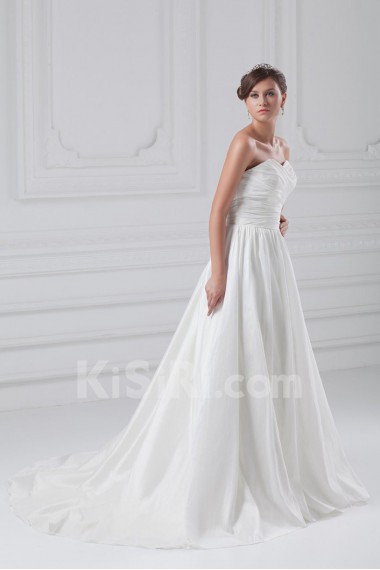 Taffeta Sweetheart Column Gown
