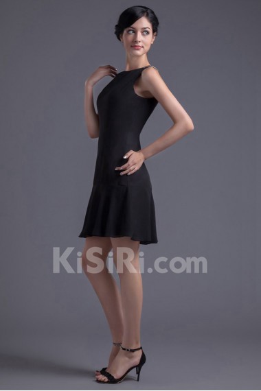 Chiffon Jewel Sheath Dress