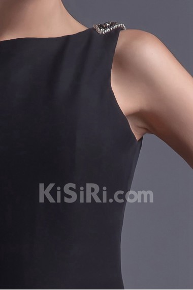 Chiffon Jewel Sheath Dress