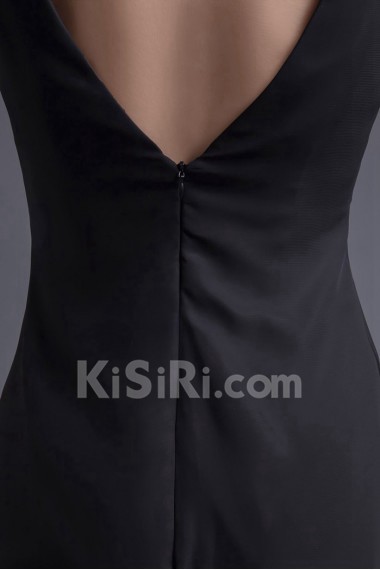 Chiffon Jewel Sheath Dress