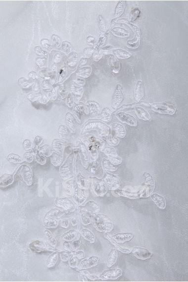 Taffeta Sweetheart A-Line Dress and Embroidery
