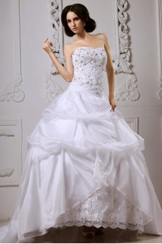 Satin Sweetheart Ball Gown 