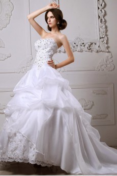 Satin Sweetheart Ball Gown 