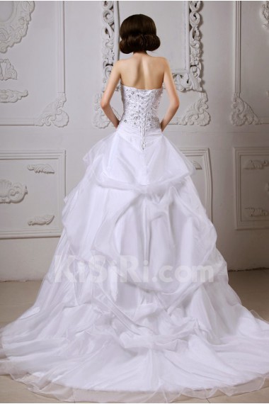 Satin Sweetheart Ball Gown 