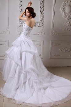 Satin Sweetheart Ball Gown 
