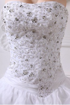 Satin Sweetheart Ball Gown 