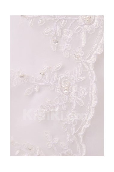 Organza and Lace Sweetheart Ball Gown