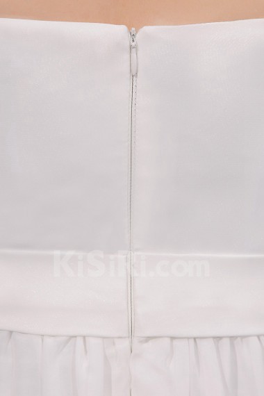 Chiffon Off-the-Shoulder Floor Length Plus Size Gown