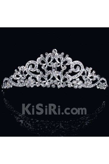 Beauitful Alloy with Rhinestones Wedding Jewelry Set, Including Earrings and Necklace,Tiara