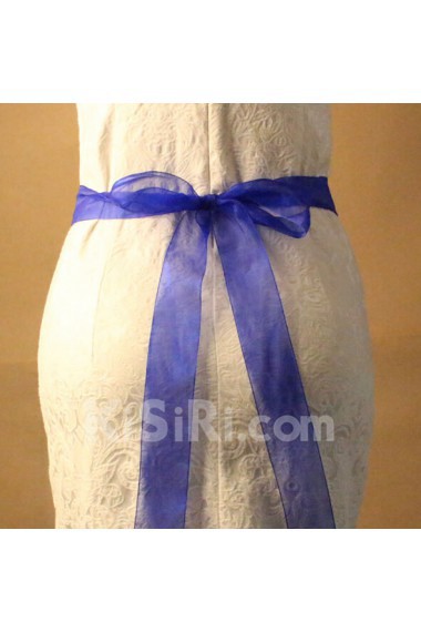 Handmade Navy Rhinestone Wedding Sash