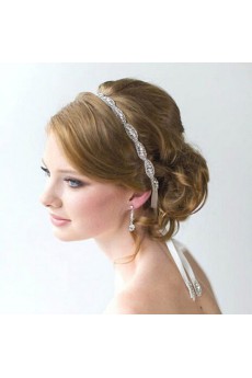 Luxurious Alloy Rhinestone Wedding Headpieces