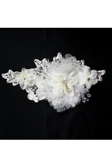 Fabric Wedding Headpieces with Rhinestone