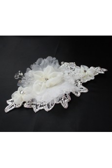 Fabric Wedding Headpieces with Rhinestone