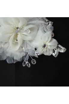 Fabric Wedding Headpieces with Rhinestone