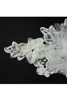 Fabric Wedding Headpieces with Rhinestone