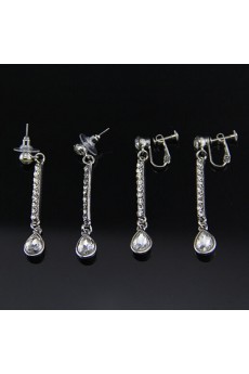 Alloy Crown Wedding Headpieces with Rhinestone