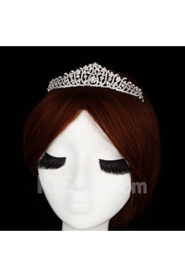 Alloy Crown Wedding Headpieces with Rhinestone