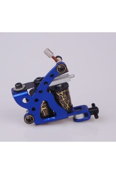 6 Tattoo Machines Kit with LCD Power Supply (54 Colors)
