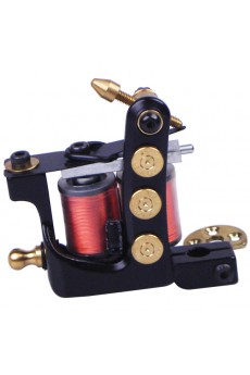2 Tattoo Guns Tattoo Kit with Locking Aluminum Carrying Case and 40 Ink