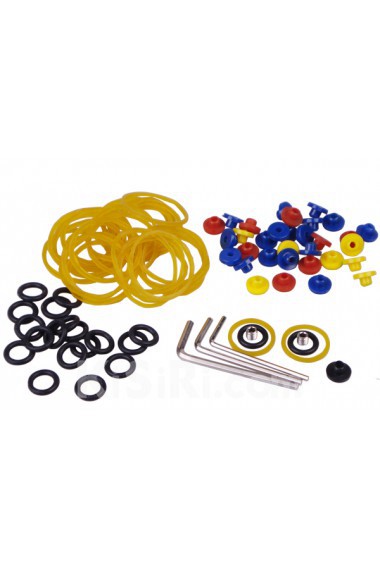 2 Bullet Tattoo Machines Kit with LED Power Supply and 28 Colors