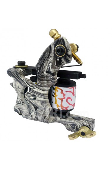 2 Professional Tattoo Guns Kit for Lining and Shading (7 Colors Included)