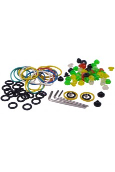 Professional Tattoo Machines Kit Completed Set with 2 Tattoo Guns and LED Power Supply