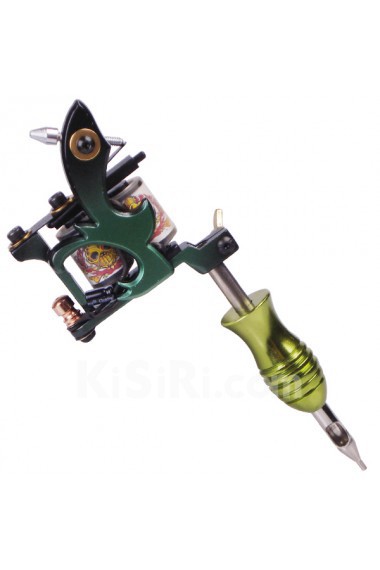 Professional Tattoo Gun Kit for Lining and Shading with Digital Power Supply (7 Colors Included)