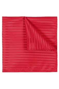 Men's Red Microfiber Pocket Square 