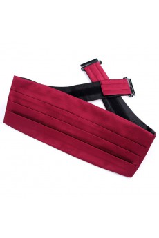 Men's Jujube Red Microfiber Waistband 