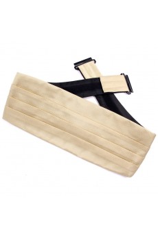 Men's Champagne Microfiber Waistband 