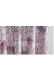 Leaf Energy Saving Made to Measure Curtain (Two Panels)