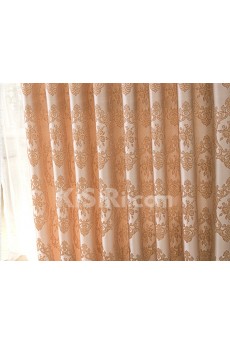 Floral Energy Saving Made to Measure Curtain (Two Panels)