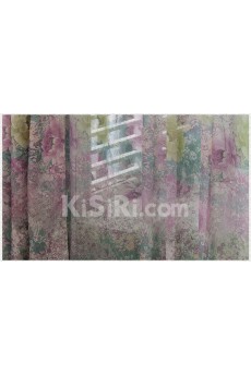Floral Energy Saving Made to Measure Curtain (Two Panels)
