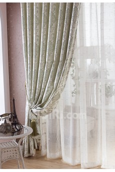 Floral Energy Saving Made to Measure Curtain (Two Panels)