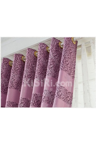 Floral Energy Saving Made to Measure Curtain (Two Panels)