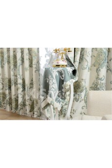 Floral Energy Saving Made to Measure Curtain (Two Panels)