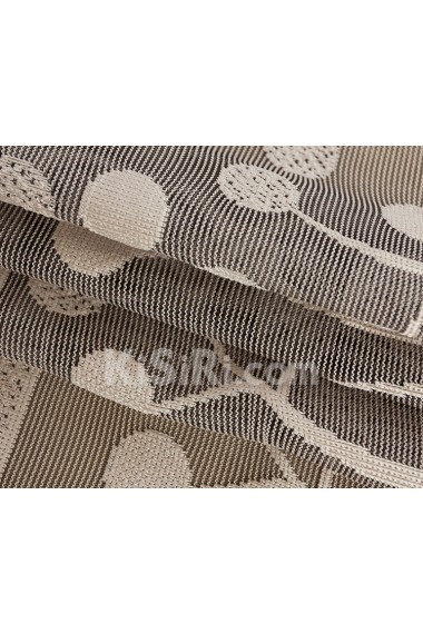 Floral Made to Measure Sheer Curtain (Two Panels)