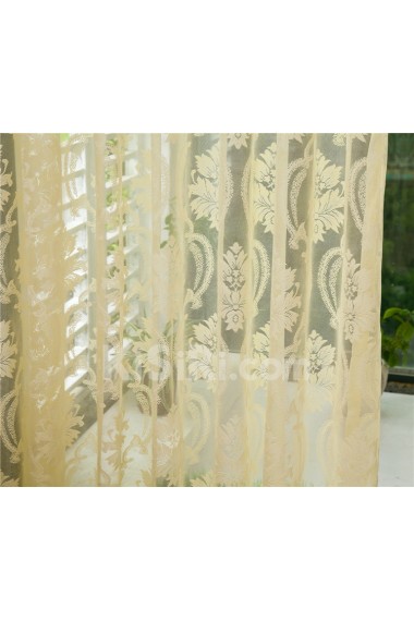 Striped Made to Measure Sheer Curtain (Two Panels)