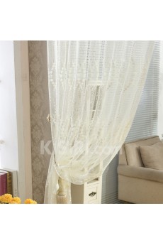 Polka Dot Made to Measure Sheer Curtain (Two Panels)