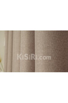Solid Energy Saving Made to Measure Curtain (Two Panels)