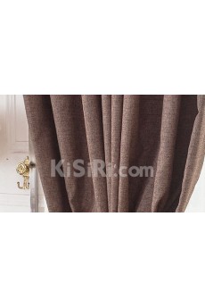 Solid Energy Saving Made to Measure Curtain (Two Panels)