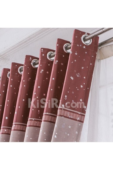 Polka Dot Energy Saving Made to Measure Curtain (Two Panels)
