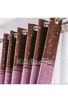 Polka Dot Energy Saving Made to Measure Curtain (Two Panels)