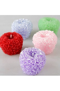 Cheap Rose Flower Apple Candle