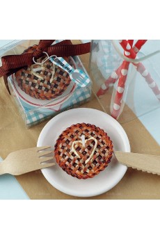 Creative Apple Pie Dessert Candles Favor